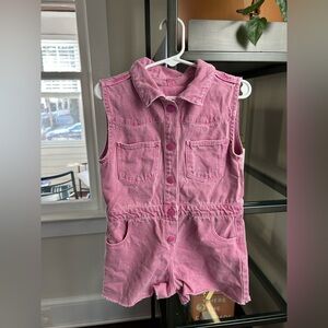 Zara Pink Kids Romper